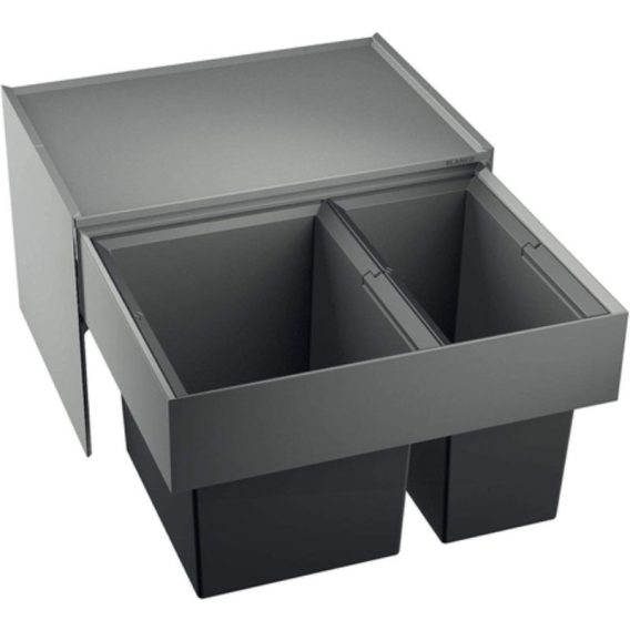 Thùng rác âm tủ Blanco Select 60/2 60cm