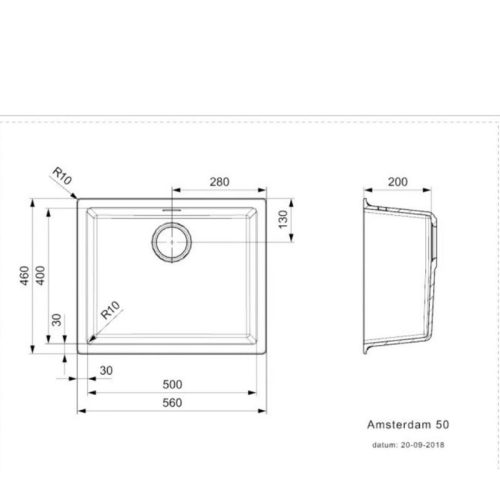 size chau rua chen reginox amsterdam 50 den r30844